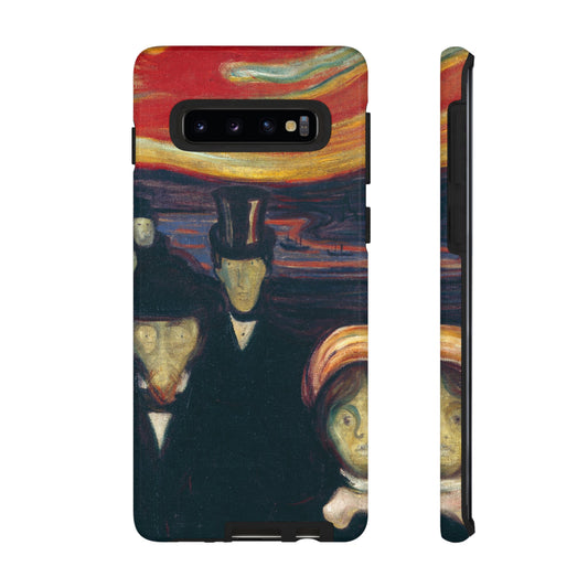 Anxiety by Edvard Munch - Cell Phone Case