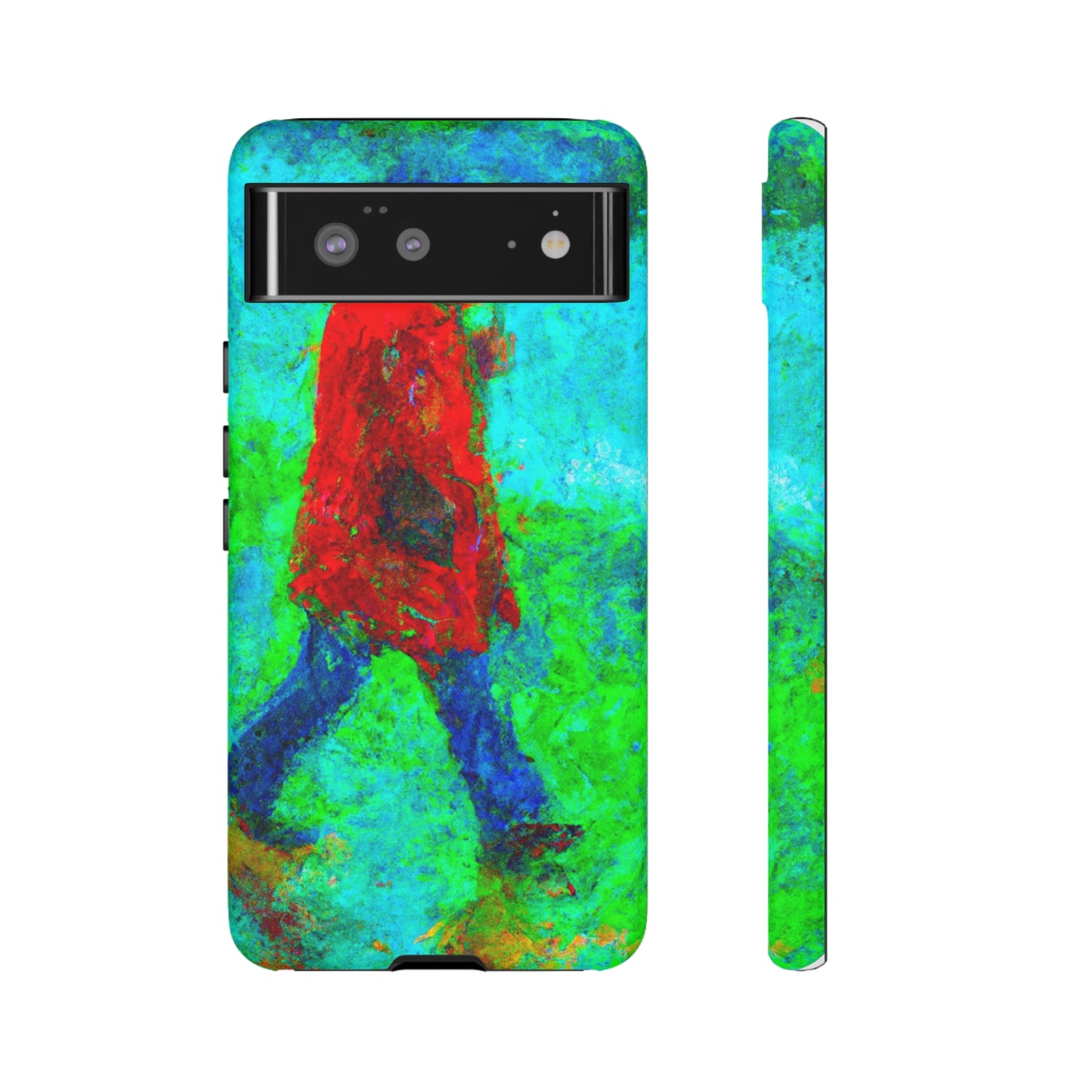 Lonely Man AI Generated - Cell Phone Case