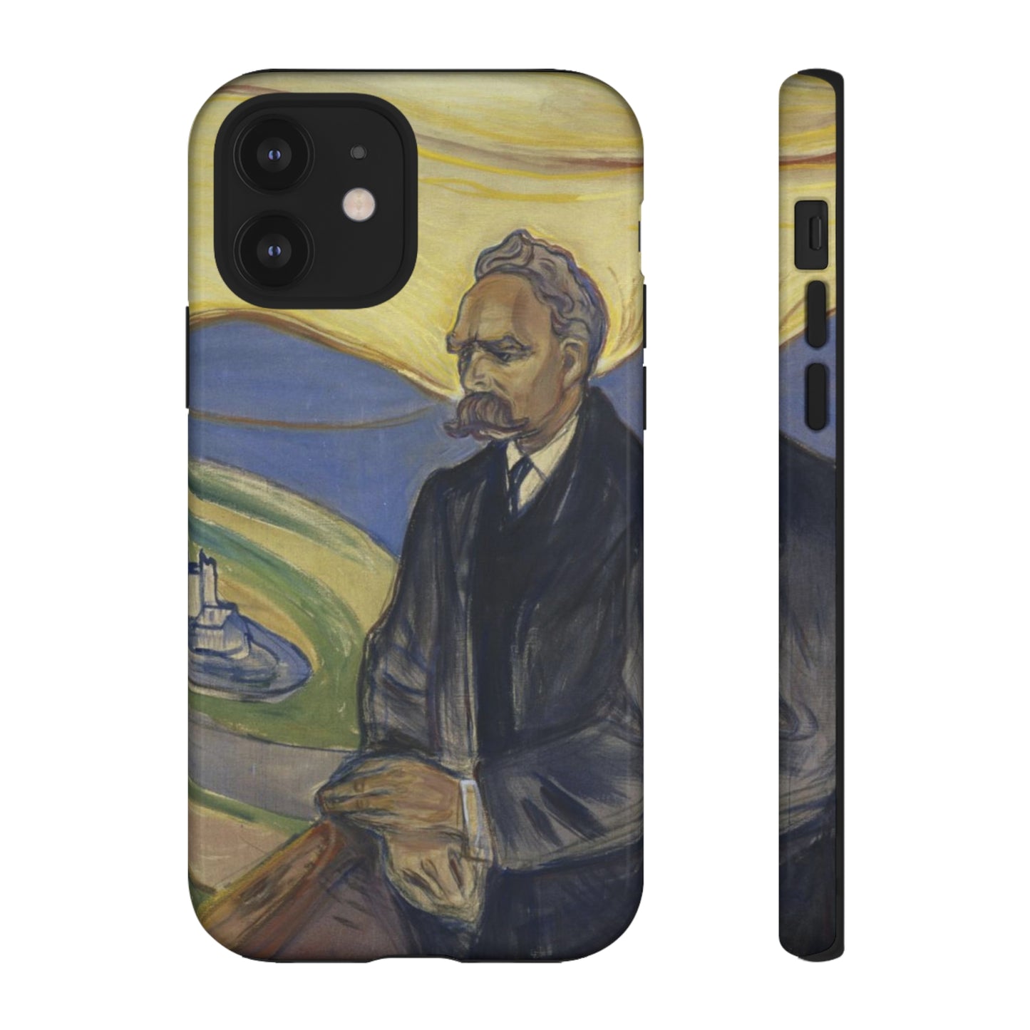 Friederich Nietzsche by Edvard Munch - Cell Phone Case