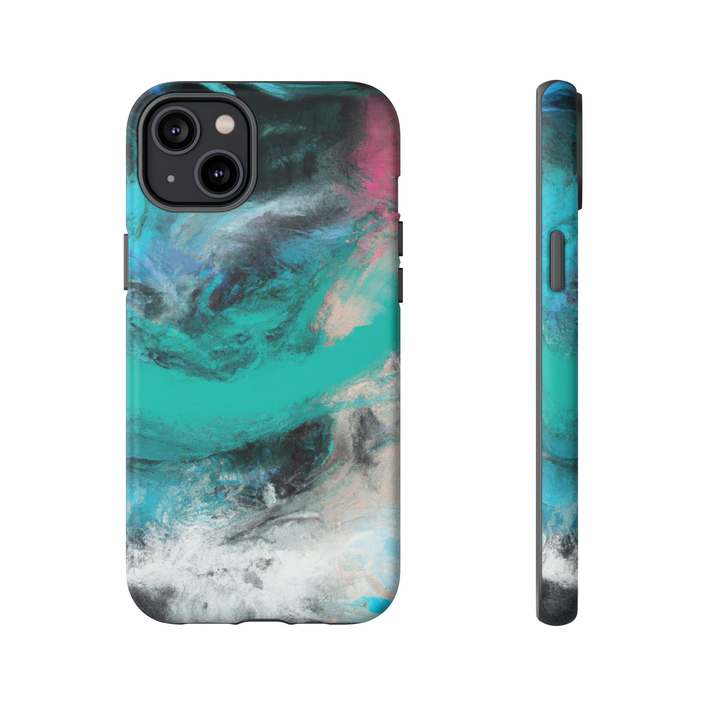 Troubled Sea AI generated - Cell Phone Case