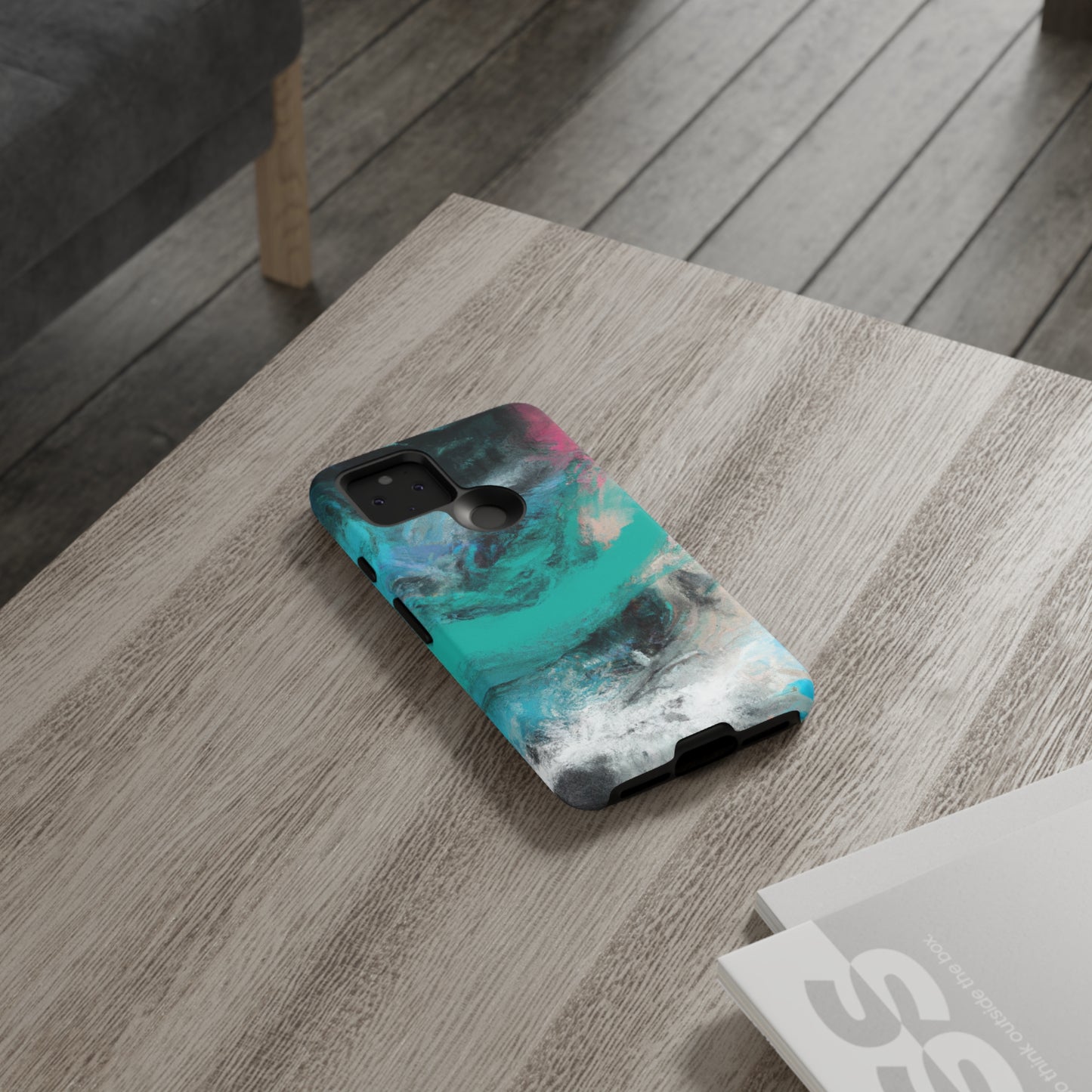 Troubled Sea AI generated - Cell Phone Case