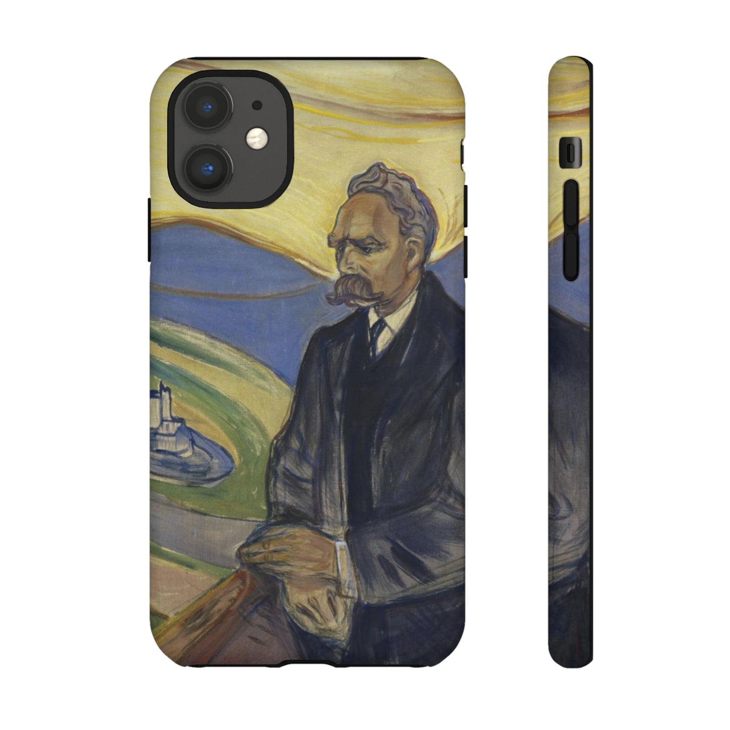 Friederich Nietzsche by Edvard Munch - Cell Phone Case