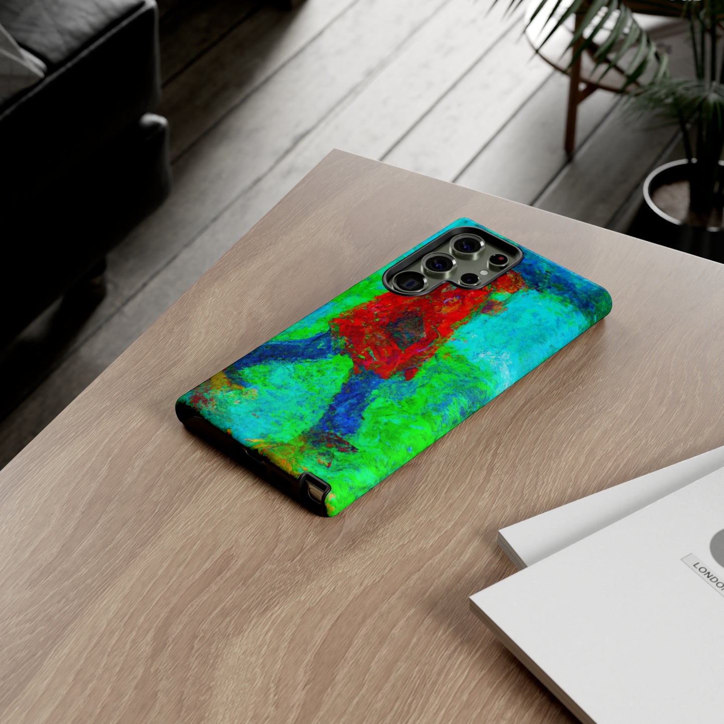 Lonely Man AI Generated - Cell Phone Case