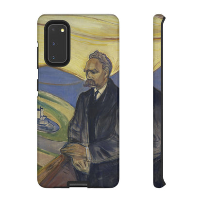 Friederich Nietzsche by Edvard Munch - Cell Phone Case