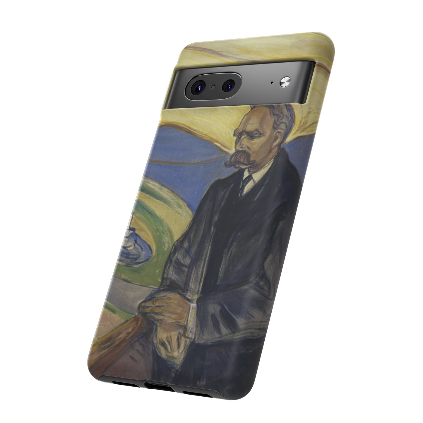 Friederich Nietzsche by Edvard Munch - Cell Phone Case