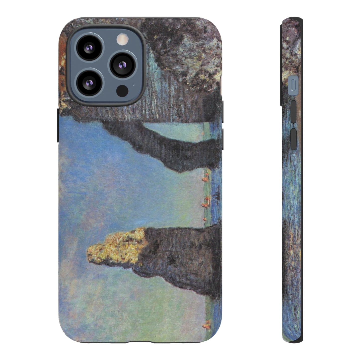 The Cliffs at Etretat by Claude Monet - Cell Phone Case