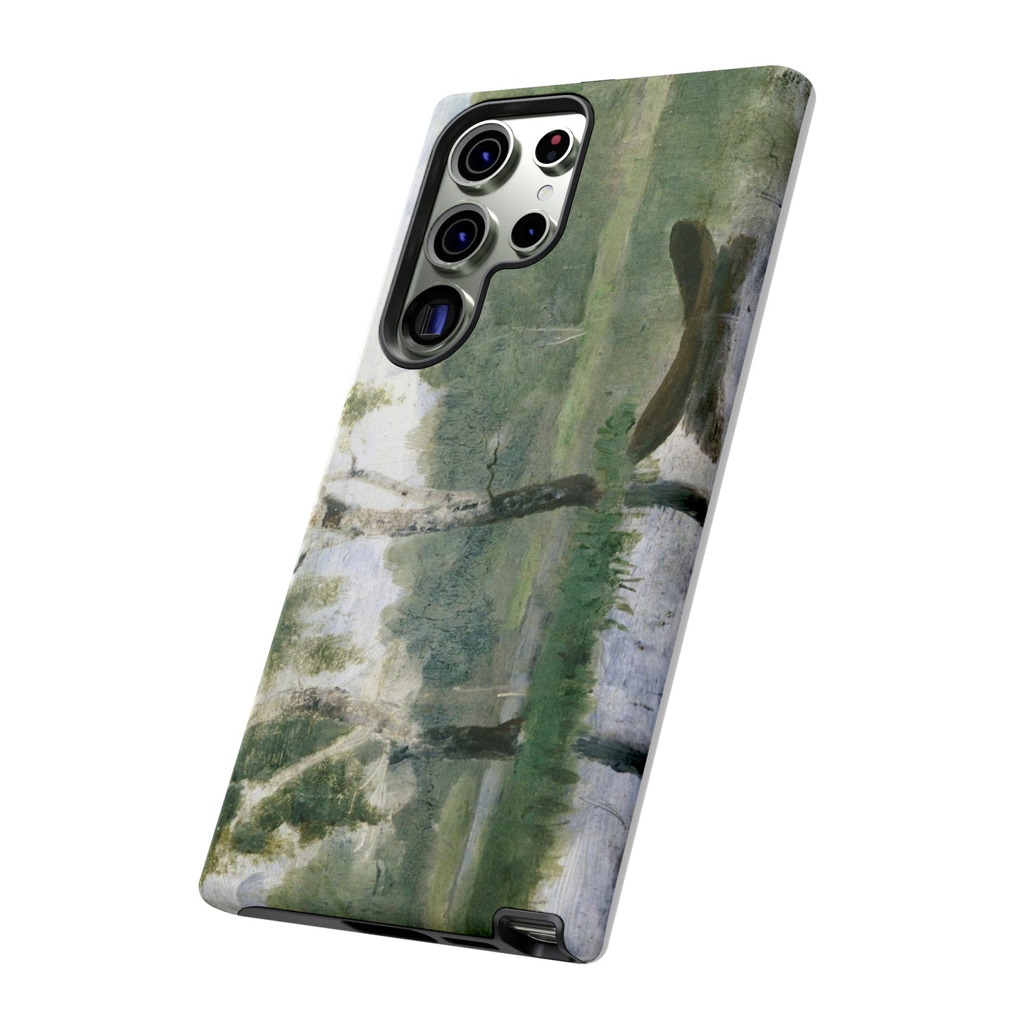 Small Lake with Boat by Edvard Munch - Cell Phone Case