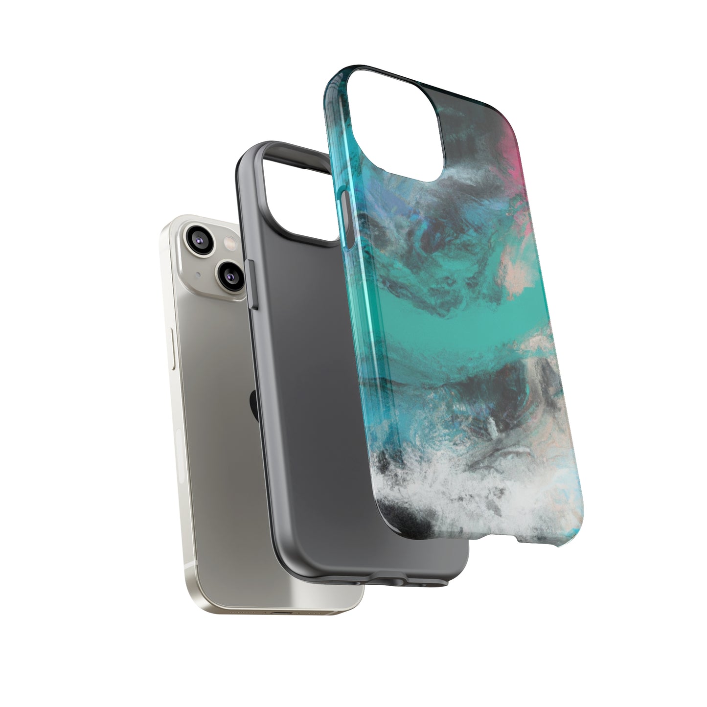 Troubled Sea AI generated - Cell Phone Case