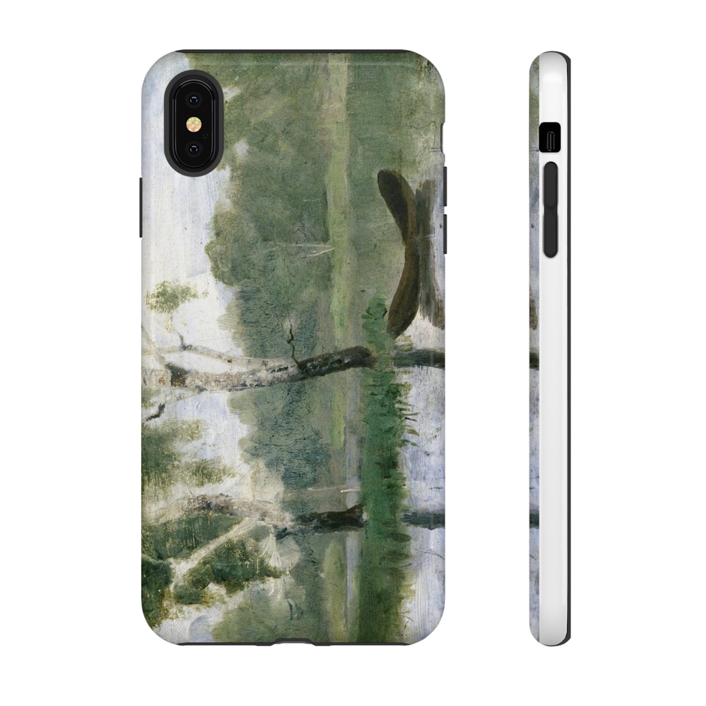 Small Lake with Boat by Edvard Munch - Cell Phone Case