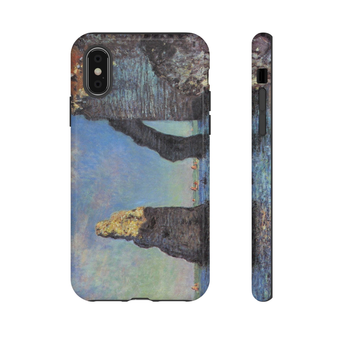 The Cliffs at Etretat by Claude Monet - Cell Phone Case