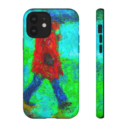 Lonely Man AI Generated - Cell Phone Case