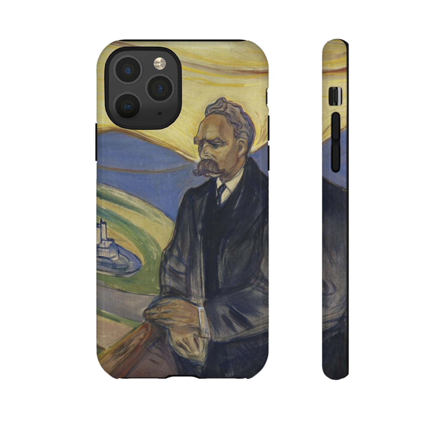 Friederich Nietzsche by Edvard Munch - Cell Phone Case