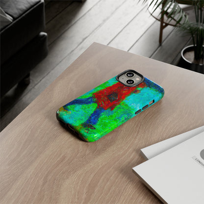 Lonely Man AI Generated - Cell Phone Case