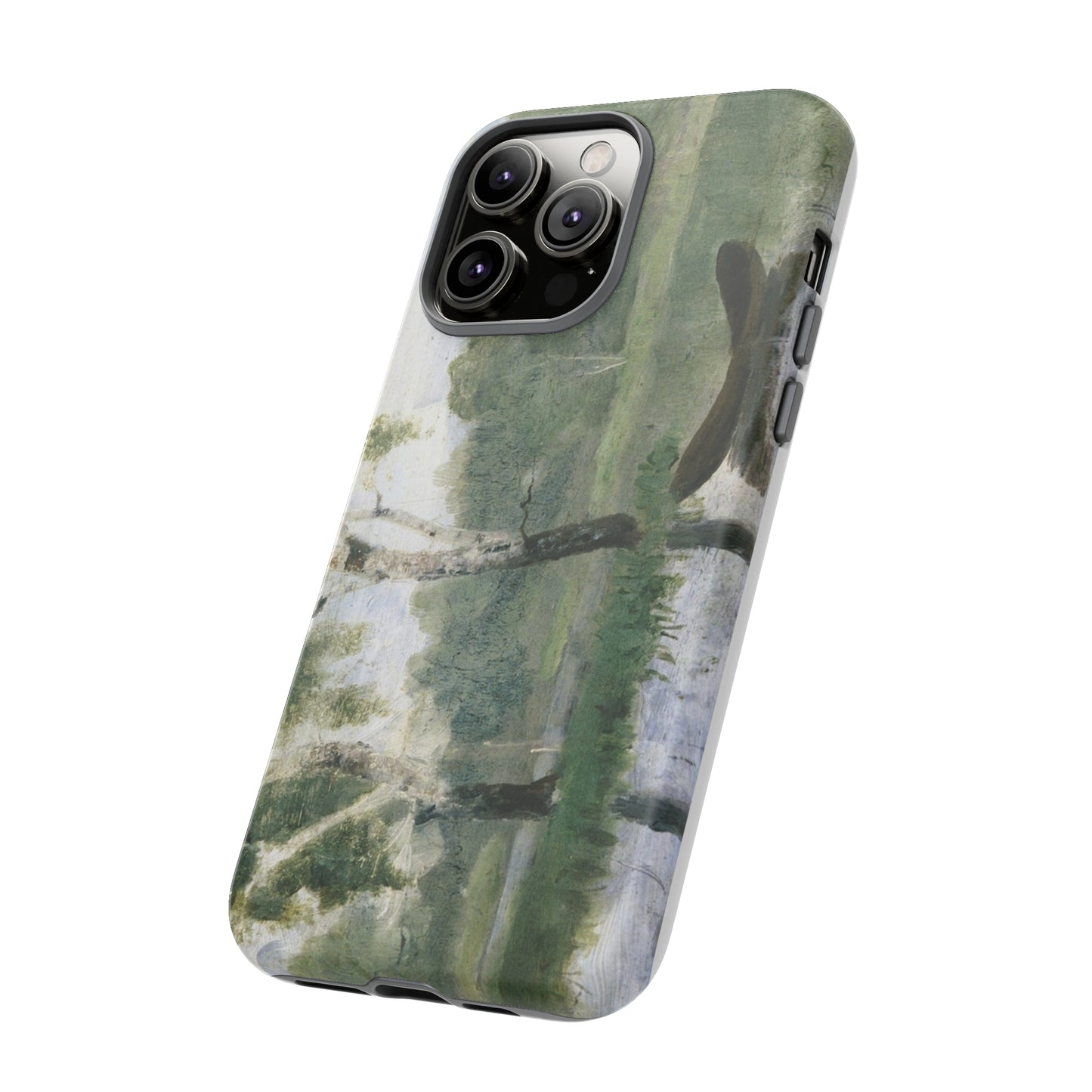 Small Lake with Boat by Edvard Munch - Cell Phone Case