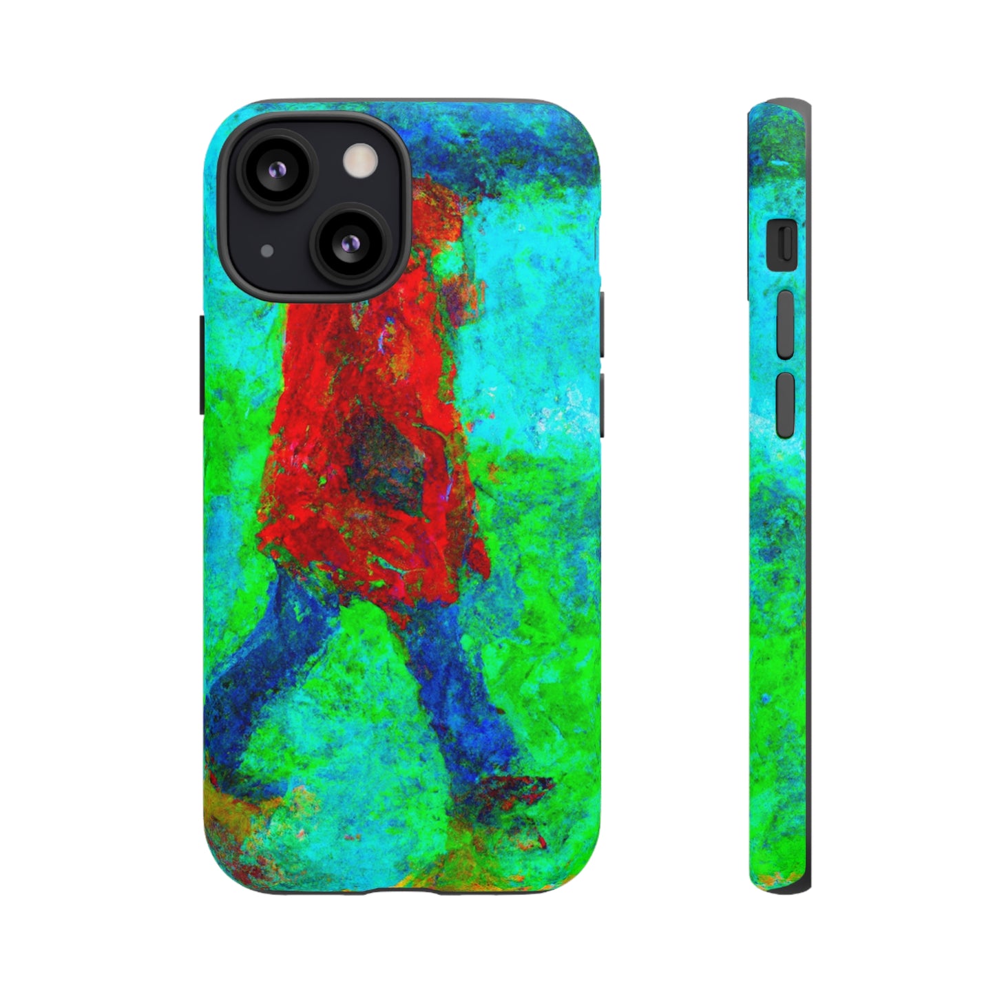 Lonely Man AI Generated - Cell Phone Case